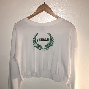 Cropped long sleeve